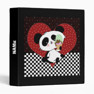 pandas "panda bears" "panda bear baby" "kawaii pan binder