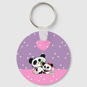 pandas "panda bears" "panda bear baby" "kawaii pan keychain