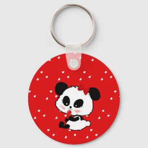 pandas "panda bears" "panda bear baby" "kawaii pan keychain