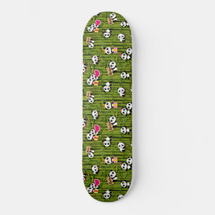 Panda's Pattern 2 Skateboard