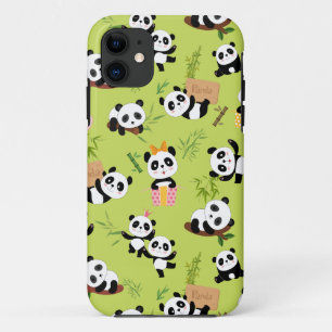 Panda's Pattern 3 iPhone 11 Case