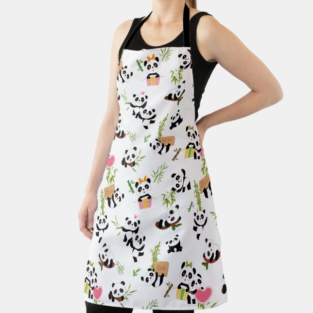 Panda's Pattern Apron (Insitu)