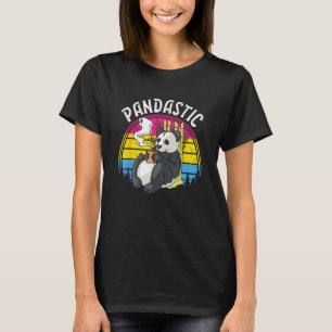 Pandastic Pansexual LGBT Pride Pan Relationship Pa T-Shirt