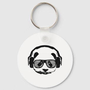 Pandaz In Da House Keychain