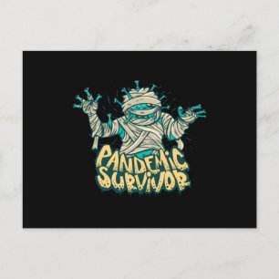 Pandemic survivor postcard