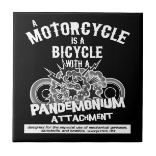 Pandemonium Attachment -bw Tile