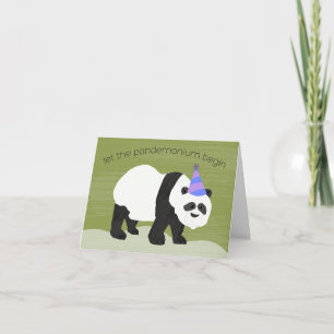 Pandemonium Birthday Card