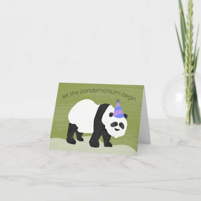 Pandemonium Birthday Card (Front)