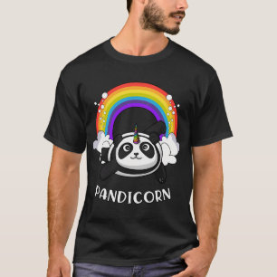 Pandicorn Panda Bear Unicorn T-Shirt