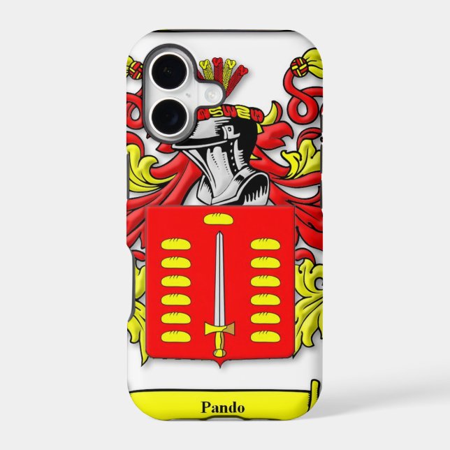 Pando Coat of Arms (Back)