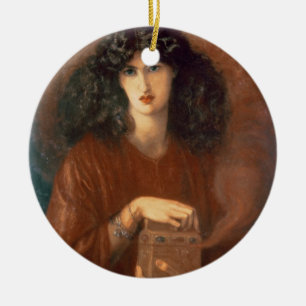 Pandora, 1871 (oil on canvas) ceramic ornament
