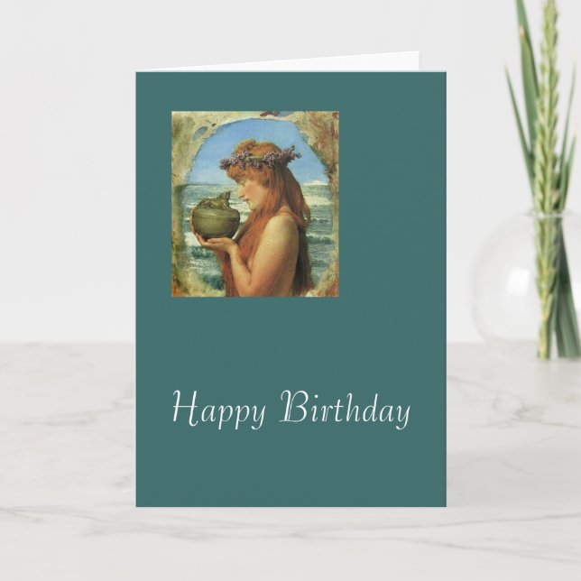 "Pandora" by Alma-Tadema Card (Front)