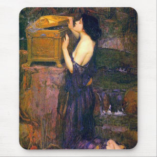 Pandora by John William Waterhouse Mouse Pad