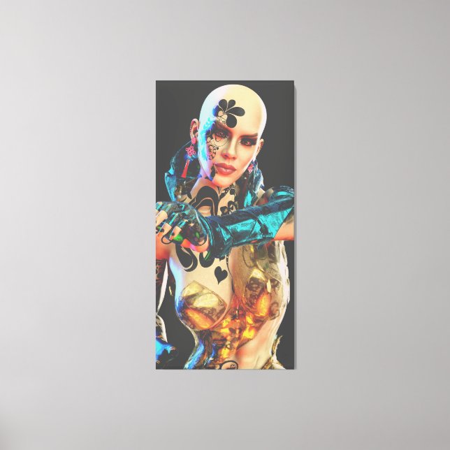 Pandora Pestilence Canvas Print (Front)