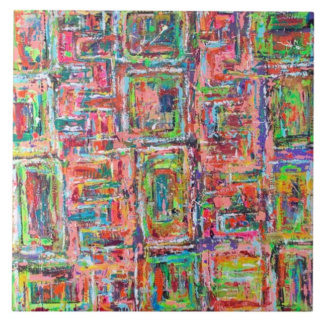 Pandora's Box 6 x 6 Ceramic Tile (Front)