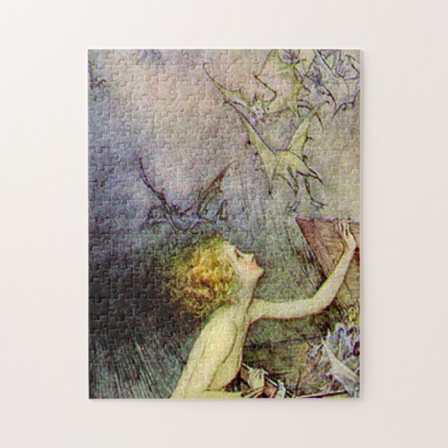 Pandora's Box By Arthur Rackham Jigsaw Puzzle (Vertical)