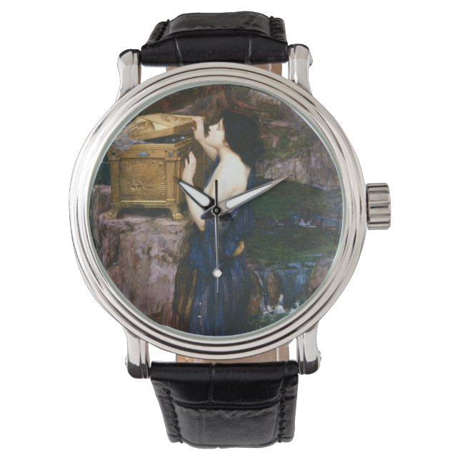 Pandora's Box - John William Waterhouse Watch (Front)