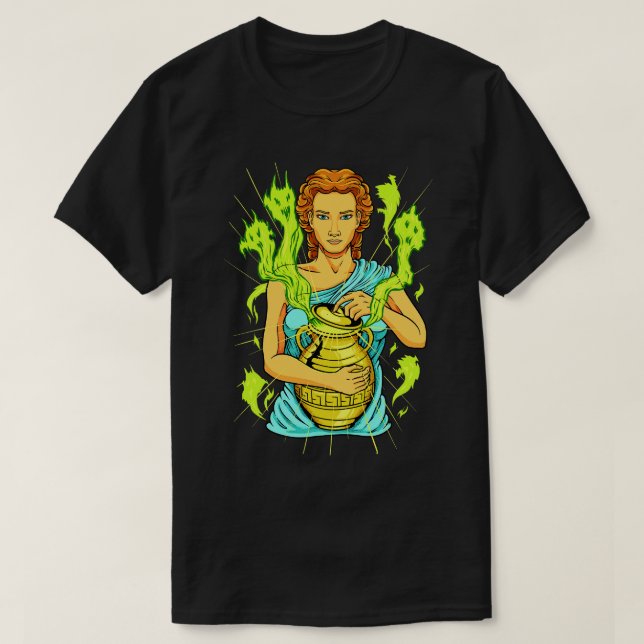 Pandoras Box Pandora T-Shirt (Design Front)