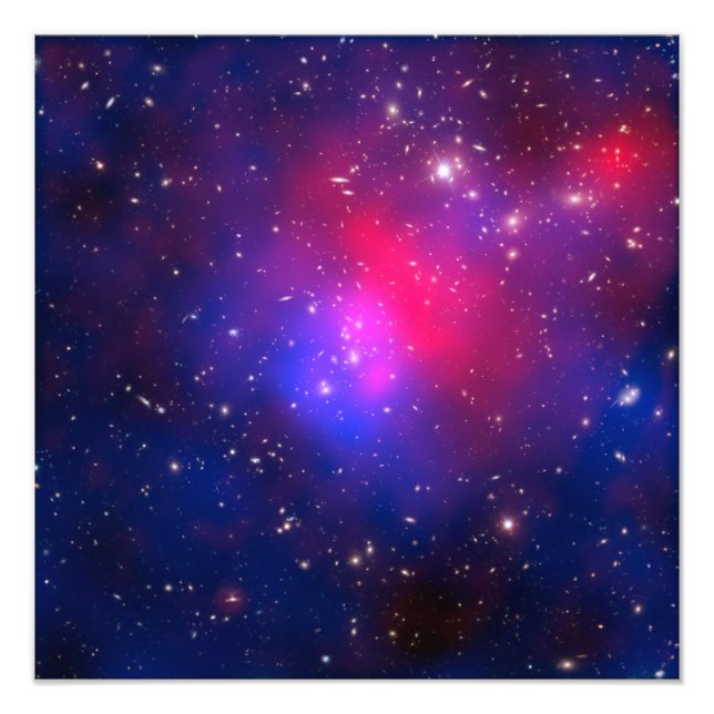 Pandora's Cluster - Abell 2744 Galaxies Photo Print (Front)