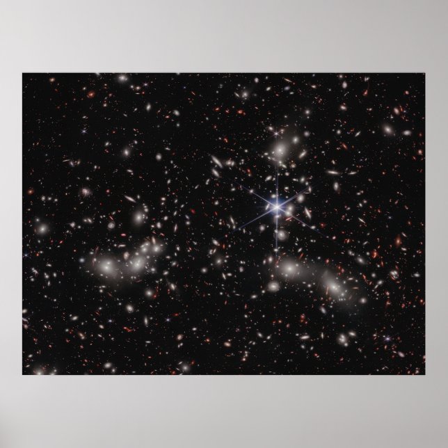 Pandora's Cluster | Abell 2744 | JWST Poster (Front)