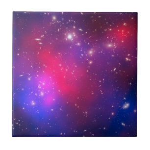 Pandora's Cluster Hot Pink and Navy Blue Celestial Tile