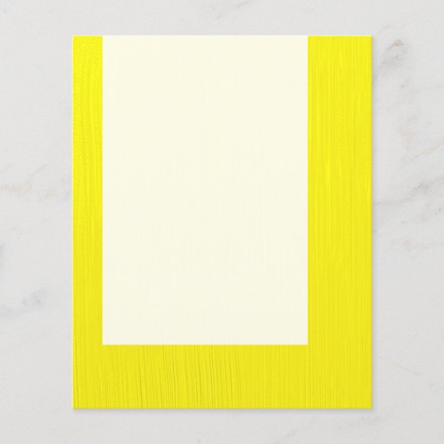 Panel 043 - Painted Yellow Flyer (Front)