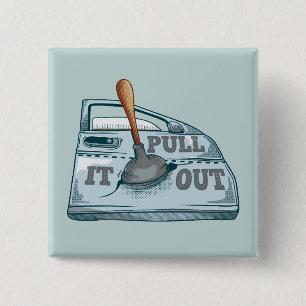 Panel beating car workshop 2 inch square button