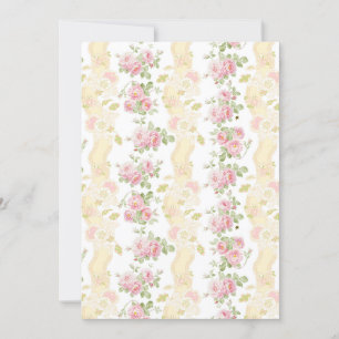 Panel card Paulette Toile Stripe buttercup