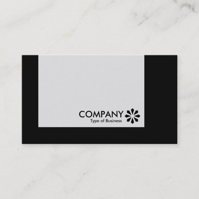 Panel - Colours - Art Deco - Black Business Card (Front)