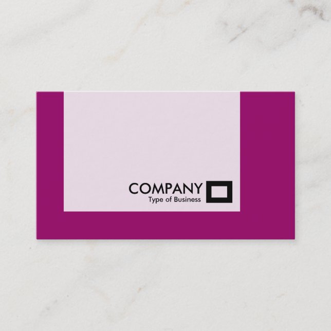 Panel - Colours - Plum Business Card (Front)