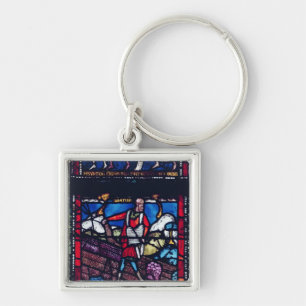 Panel depicting the Parable of the Sower Keychain