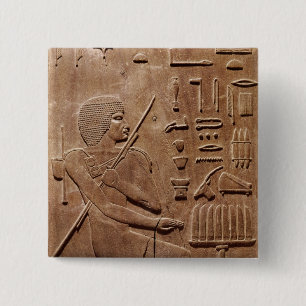 Panel from a niche 2 inch square button