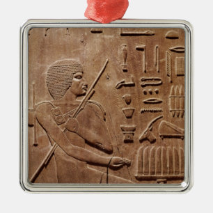 Panel from a niche metal ornament