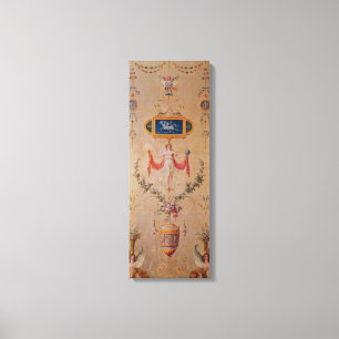 Panel from the boudoir of Marie-Antoinette Canvas Print