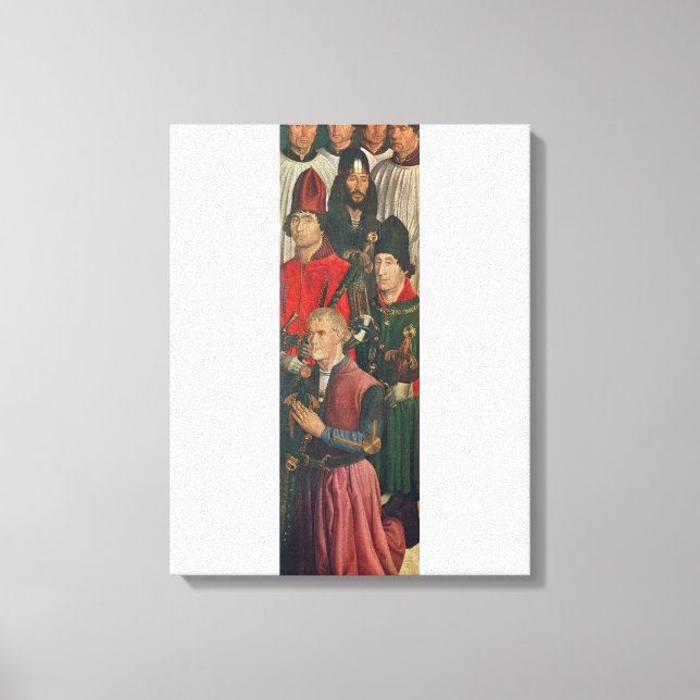Panel of the Knights 2 Canvas Print (Front)