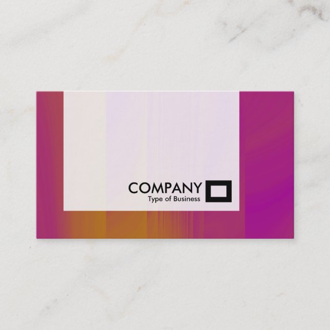 Panel - Orange and Magenta Business Card (Front)