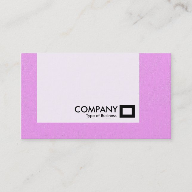Panel - Painted Lilac Business Card (Front)