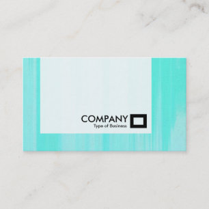 Panel - Painted Turquoise Business Card