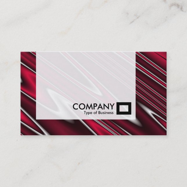 Panel - Red Ripples Business Card (Front)