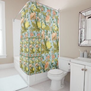 Panel With Design of Fruit Trees Vintage Brocade