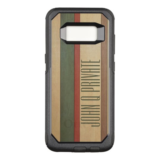 Panelled Name Template OtterBox Commuter Samsung Galaxy S8 Case