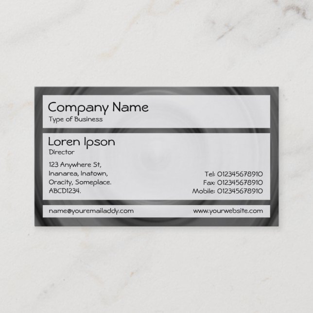 Panels 02 - Fast Car Business Card (Front)