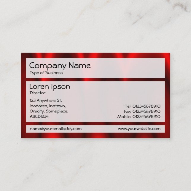 Panels 02 - Hall of Flame Business Card (Front)