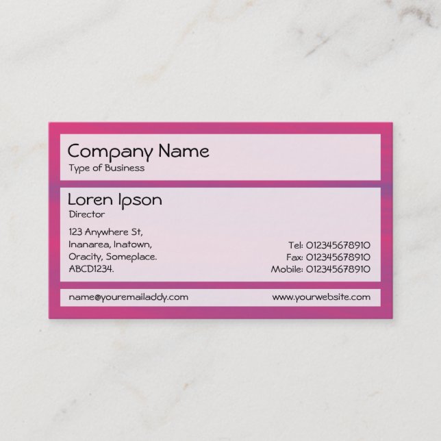 Panels 02 - Red Clouds Business Card (Front)