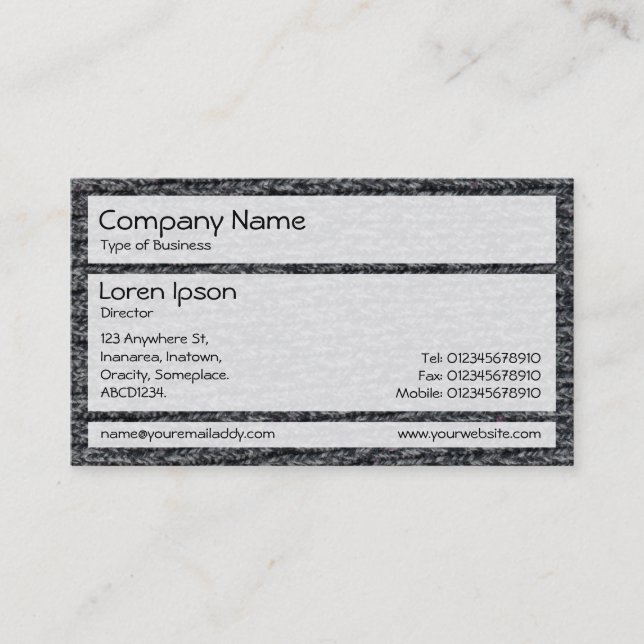 Panels 02 - Woolly Jumper 01 Business Card (Front)