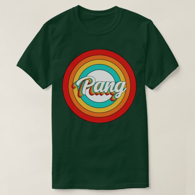 Pang Name Shirt Vintage Pang Circle (Design Front)