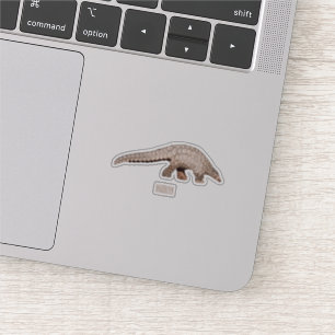 Pangolin cartoon illustration