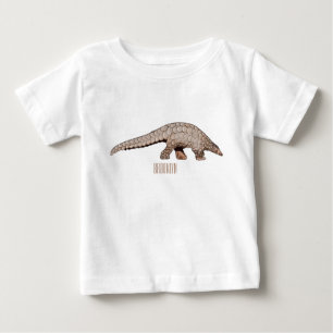 Pangolin cartoon illustration baby T-Shirt