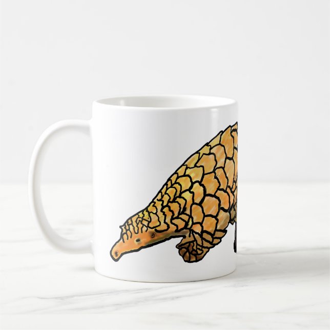 Pangolin Coffee Mug (Left)