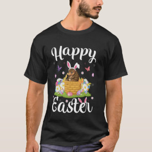 Pangolin Happy Easter Egg Hunt Bunny Ear Pangolin T-Shirt